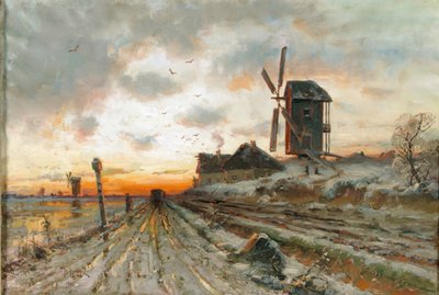 Tidlig vår, 1906 av Juli Julievich Klever