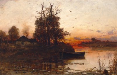 Kveldstillhet, 1894 av Juli Julievich Klever