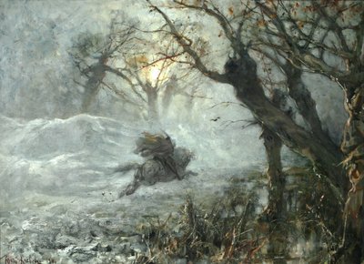 Kongen av skogen, ca 1887 av Juli Julievich Klever