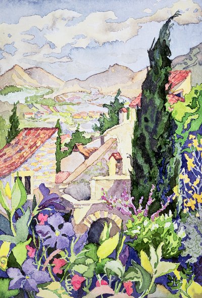 Gamlebyen Vaison av Julia Gibson