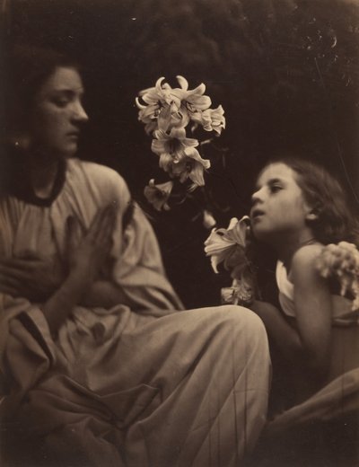 En studie, 1865-66. av Julia Margaret Cameron