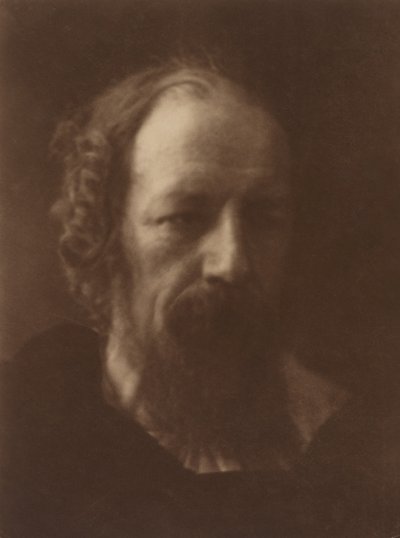 Alfred, Lord Tennyson, 1867, trykt 1905. av Julia Margaret Cameron