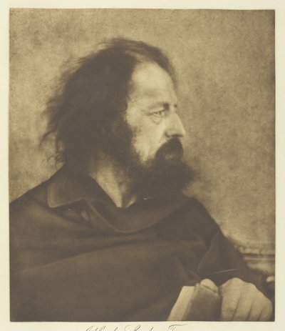 Alfred, Lord Tennyson Dirty Monk, 1865, trykt ca. 1893. av Julia Margaret Cameron