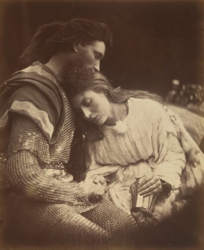 Alfred Tennysons Idylls of the King og andre dikt, 1874. av Julia Margaret Cameron