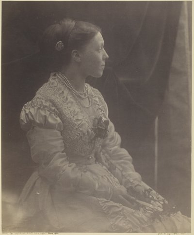 Anne Thackeray Ritchie av Julia Margaret Cameron