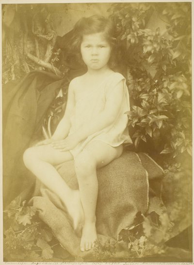 George Duckworth (Studie for spedbarnet Saint John) av Julia Margaret Cameron