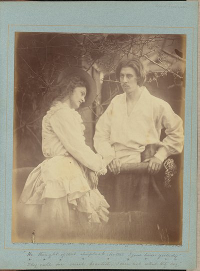 «Han tenkte på det skarpe blikket Mor ga ham i går» av Julia Margaret Cameron