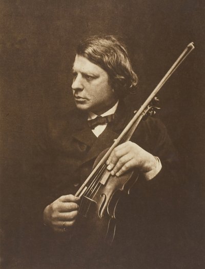 Herr Joseph Joachim, 1868, trykt 1875. av Julia Margaret Cameron