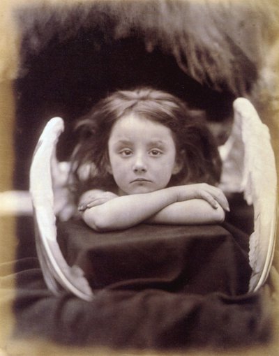 I Wait (Rachel Gurney som en engel) av Julia Margaret Cameron
