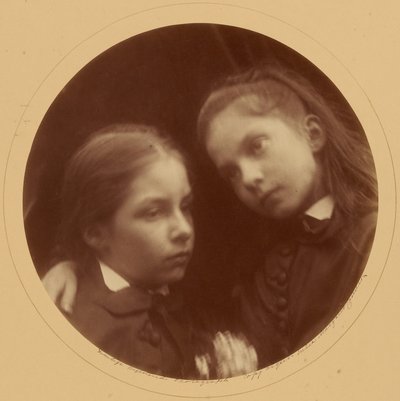 Margaret og Adeline Norman av Julia Margaret Cameron