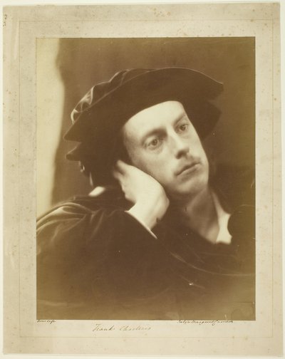 Portrett av The Hon. Frank Charteris av Julia Margaret Cameron