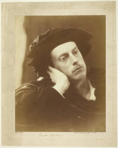 Portrett av The Hon. Frank Charteris, 1867. av Julia Margaret Cameron
