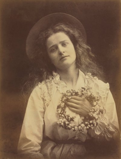 Dronningen av mai, 1875. av Julia Margaret Cameron