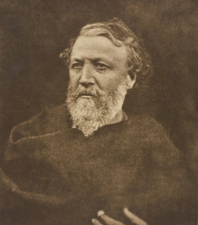 Robert Browning, 1865, trykt 1875. av Julia Margaret Cameron