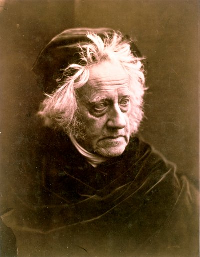 Sir John Frederick William Herschel , britisk astronom, 1867 av Julia Margaret Cameron