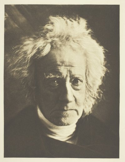 Sir John Herschel, 1867, trykt oktober 1890. av Julia Margaret Cameron
