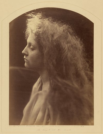 Engelen ved graven av Julia Margaret Cameron