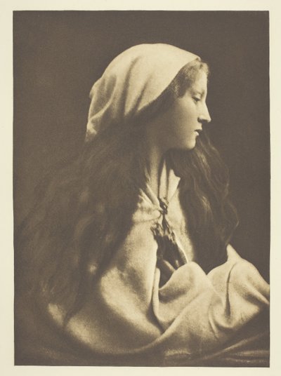 The Day Dream, 1869, trykt oktober 1890. av Julia Margaret Cameron