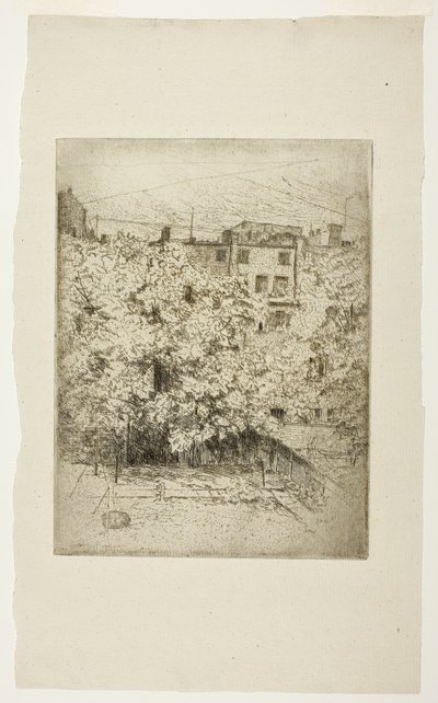 Bakgården min av Julian Alden Weir