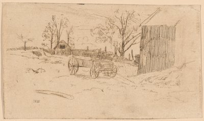 Roscoes låve av Julian Alden Weir