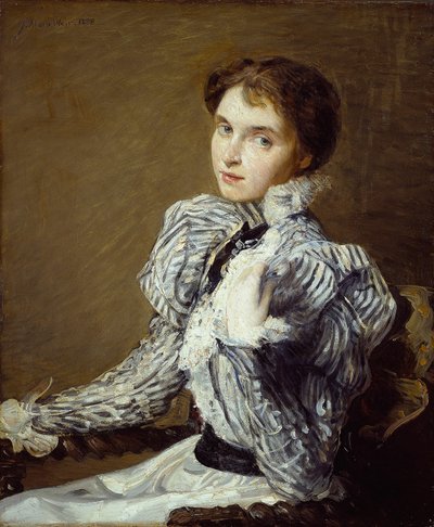 Den grå bodice av Julian Alden Weir