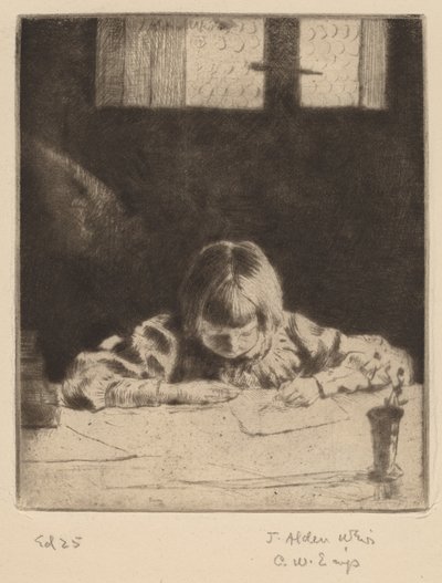 Den lille studenten av Julian Alden Weir