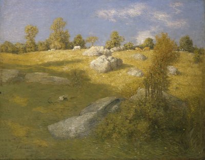 Opplandsbeite, ca. 1905. av Julian Alden Weir
