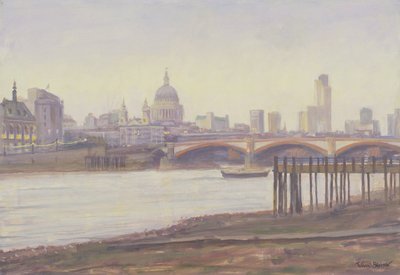 Bankside - Skumring av Julian Barrow