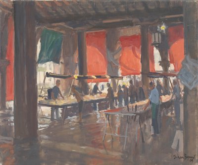Fiskemarkedet, Venezia, 2009 av Julian Barrow
