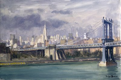 Manhattan Bridge, New York, 1996 av Julian Barrow