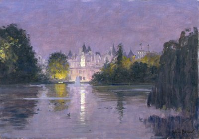 St Jamess Park - natt av Julian Barrow