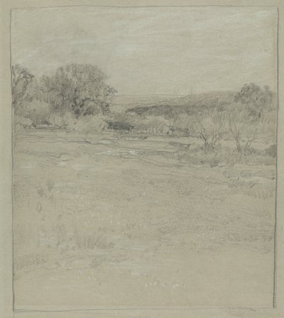 Landskap nær San Antonio av Julian Onderdonk