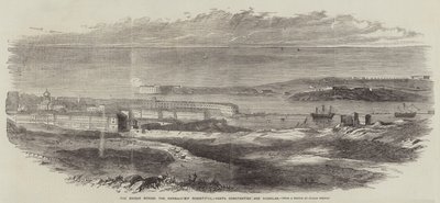 Broen over havnen i Sebastopol, Forts Constantine og Nicholas av Julian Portch