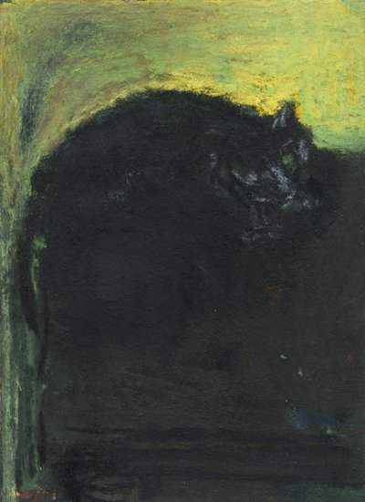 Svart katt, 2017 av Julie Held