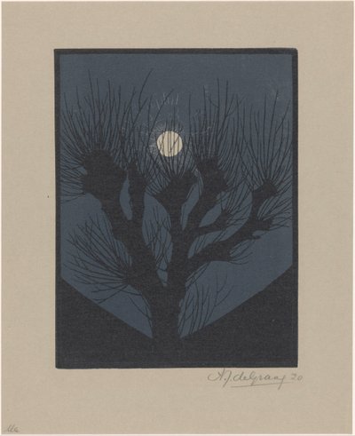 mandag natt av Julie de Graag (signed by artist)