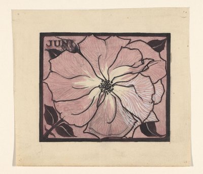 Blomst juni (tittel på objekt) av Julie de Graag