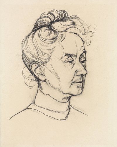 Portrett av fru Corry Pabst av Julie de Graag