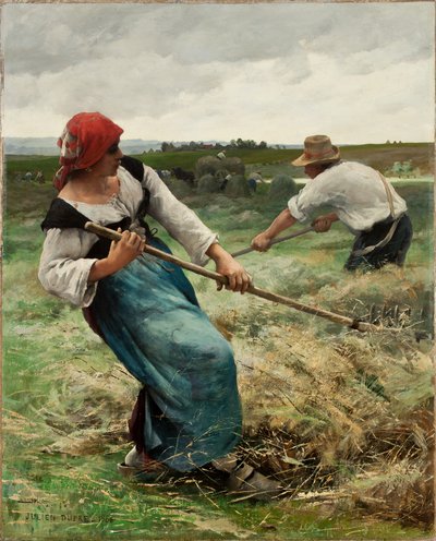 The Haymakers, 1888 av Julien Dupre