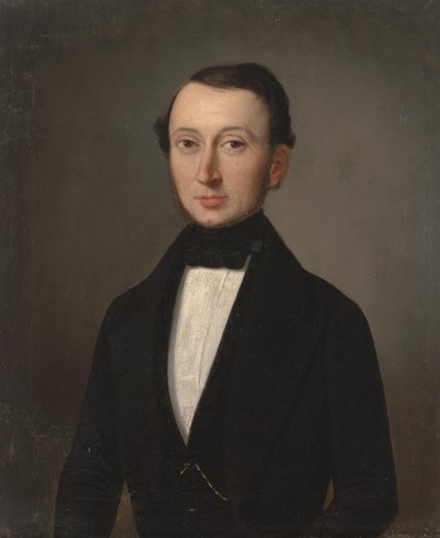 Portrait of a Creole Gentleman, ca. 1835-37 (olje på lerret) av Julien Hudson