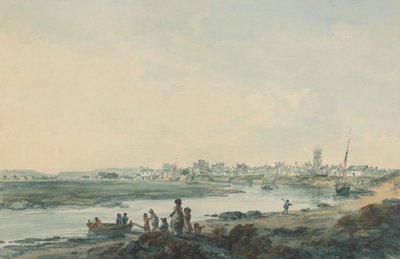 Cardiff fra sør av Julius Caesar Ibbetson