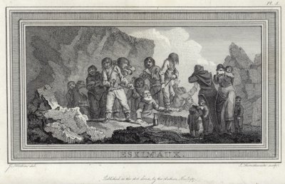 eskimoer av Julius Caesar Ibbetson