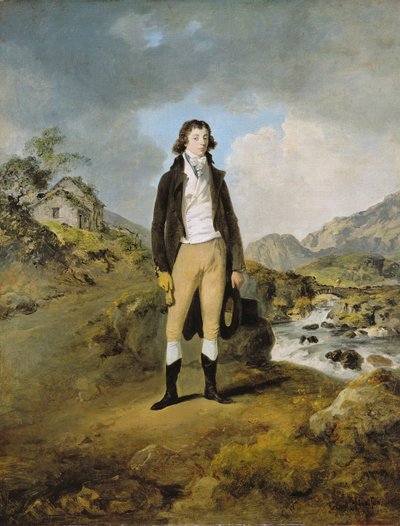 Portrett av en ung mann av Julius Caesar Ibbetson