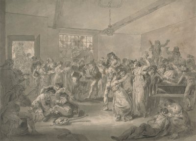 Matroser og stekeklokker av Julius Caesar Ibbetson