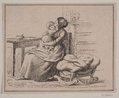 Illustrasjon for bilder og vers av Julius Exner og Christian Winther av Julius Exner