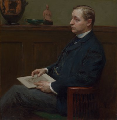 Portrett av Charles Lawrence Hutchinson av Julius Gari Melchers
