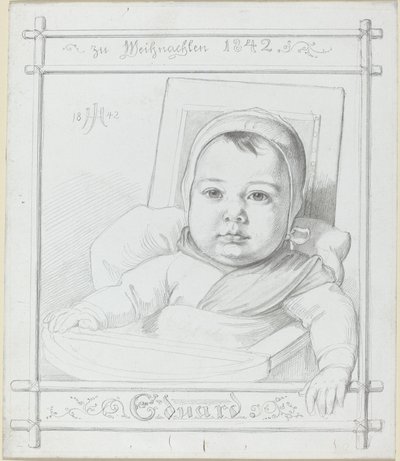 Eduard, kunstnerens spedbarnssønn av Julius Hubner