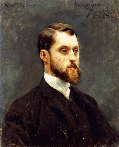 Selvportrett, 1886 av Julius Leblanc Stewart