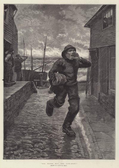 All Hands Man The Life-Boat! av Julius Mandes Price