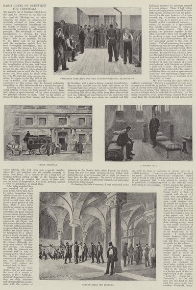 Paris-huset for internering for kriminelle av Julius Mandes Price