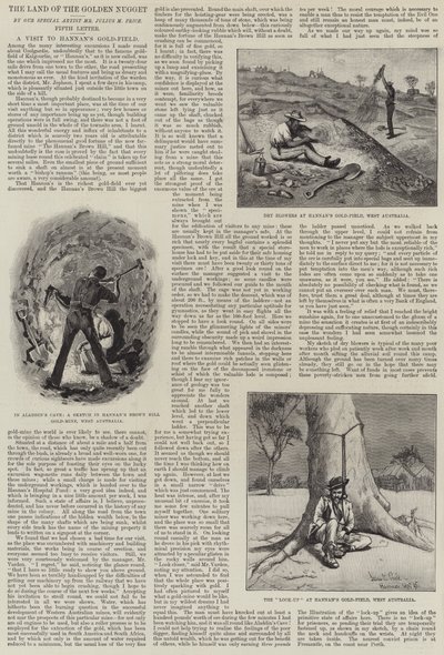 The Land of the Golden Nugget, et besøk til Hannans gullfelt av Julius Mandes Price